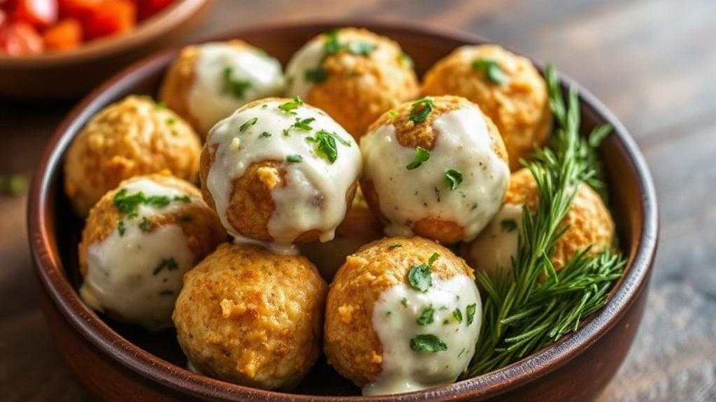 Сырные шарики с чесноком и зеленью. Что можно поменять под свой вкус
