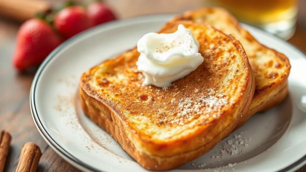 Французские тосты с корицей за 10 минут. Какие продукты понадобятся