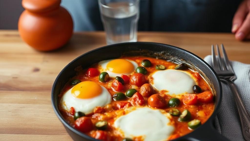 минутная шакшука: идеальный завтрак для ленивых. Вкус, который держится на простых деталях