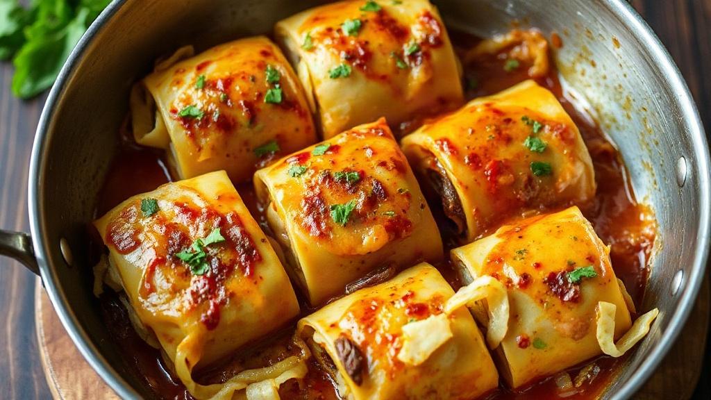 Ленивые голубцы в одной сковороде: простой ужин, который не теряет вкус настоящего блюда